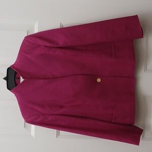 SALE VTG Suits Galor by Jim Baldwin fushia jacket blazer coat sz M